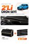 Ford Tourneo Connect (2023-2026) Compatible Dashboard Cover + Leather Trunk Bag + Sticker Set - Fo024