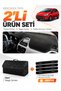 Dashboard Cover + Leather Trunk Bag + Sticker Set Compatible with Fiat Punto Evo (2015-2021) Fi017