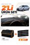 Ford Focus 2.5 Sedan Covered (2008-2011) Compatible Glove Box Cover + Leather Trunk Bag Set - Fo011