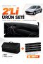 Peugeot 206 Small Screen (1998-2009) Compatible Glove Box Cover + Leather Trunk Bag Set - Pe003
