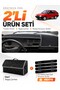 Skoda Forman (1990-1995) Compatible Dashboard Cover + Leather Trunk Bag + Sticker Set - Sk003