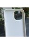 متوافق مع iPhone 11 - غطاء حماية للهاتف من السيليكون الناعم الملمس باللون الأبيض بنمط الكرز - 2