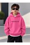 Sweatshirt (Hooded) Boys' 3 Thread Raster Printed Winter Hoodie - 2