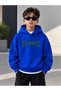 Sweatshirt (Hooded) Boys' 3 Thread Raster Printed Winter Hoodie