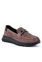 3610 Genuine Leather Casual Women's Shoes-Mink - 2