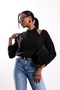 Black Athlete Detailed Knitwear Set 251295 - 4