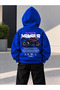 Sweatshirt (Hooded) Boys' 3 Thread Raster Printed Winter Hoodie