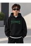Sweatshirt (Hooded) Boys' 3 Thread Raster Printed Winter Hoodie