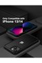 MobNano Compatible with iPhone 13/14 Case, with Multicolor Protective Shockproof Bumpers, Crystal Cl - 2