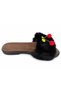 Women's Plush Fur Soft-Sole Lightweight Slippers with Cherry Details - 2