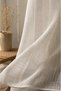 Heavy Weight Natural Tulle Curtain, Pet-Friendly, Tightly Pleated, Suitable for Any Room, 1/3 Cornice Included - 3