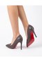 Vi̇ola Aci Brown Thin-Heeled Stiletto - 3