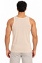 Men's Cotton Modal Thick Strap U-Neck Flexible Basic Undershirt - Black, White, and Skin Color Options Casual Undergarment - 6