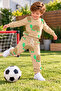 Ss Gi̇yi̇m Boys' Turtle Print 2-Piece Tracksuit Set – Sweatshirt and Jogger Pants