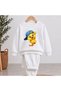 Team Sweatshirt with Hatchickprinted Girls' and Boys' Crew Neck Sweatshirt