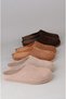 Seç 4203 Genuine Leather Men's Slippers Brown Suede - 6