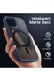 Magnetic Matte Case for iPhone 14 Plus, Light Purple - 4