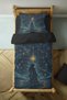 Arcana Collection: the Star Star Card Patterned Single Duvet Cover Set - with Sheets