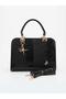 Very Stylish 7-Compartment Hand and Shoulder Bag with Star Charms (28/21 cm) - 4