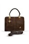 Suede Miami Polo Clup Women's Handbag with Accessory Gift - 5