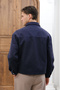 Stylish Cashmere Jacket/Mantle with Hidden Zipper Detail - 4