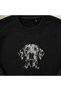 Realistic Dalmatian Dog Embroidered Crew Neck Sweatshirt Unisex
