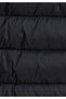 Slim Fit Hooded Zippered Lined Men's Navy Blue Coat - 7