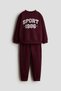 2-piece printed sweatshirt set