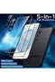 5 in 1 Matte Case for Samsung Galaxy S25, Black - 3