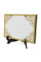 Name Can Be Written, Rumi Pattern Printed Wooden Tabletop Stand - 4
