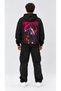 Kokushibo Anime Printed Oversize Hooded Sweatshirt Unisex - 2