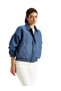 Alora Denim Bomber Ceket Mont - 4