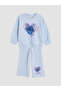 Esvab • Modern & Distinctive Zero Roba Collar Popular Comic Hero Themed Printed Girls' Sweatshirt - 3