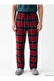 Checkered Embroidered Men's Pajama Bottoms for Style Enthusiasts from Uzg Store - 2