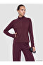 Esvab • Modern & Distinctive Stand-Up Collar Women's Sports Bodysuit with Finger Loop - 2