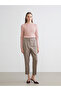 Esvab • Modern & Distinctive High Waist Cigarette Women's Pleated Pants - 2