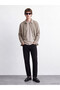 Esvab • Modern & Distinctive Standard Fit Checkered Embroidered Men's Shirt - 3