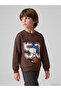 Esvab • Modern & Distinctive Snoopy Printed Boys' Sweatshirt - 2