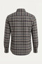 Men's Check Shirt - Brown & Cream - 4