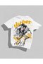 Gachiakuta Rudo Anime Printed Oversize Black and White T-Shirt