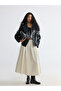 Esvab • Modern & Distinctive Stand Collar Women's Leather Look Jacket - 2