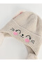 I Pompon Detailed Girls' Snow Hat from Freezen Store - 3