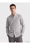 Esvab • Modern & Distinctive Regular Checkered Embroidered Gabardine Men's Shirt