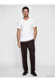 Esvab • Modern & Distinctive V Planting Combed Cotton Men's T-Shirt - 2