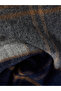 Checkered Embroidered Men's Knitwear Scarf from Uzg Store for Style Enthusiasts - 3