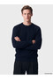 Rmz Gi̇yi̇m Farkiyla Zero Roba Collar Men's Knitwear Sweater