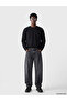 Esvab • Modern & Distinctive Zero Roba Collar Men's Thick Sweatshirt - 2