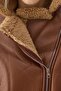 Suni Leather Vest with Fur Inside - 3