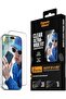 PanzerGlass iPhone 18 Pro Screen Protector CERAMIC II | 5X Ultra Strong Full Screen Japanese Tempered Glass, Drop/Scratch Protection, Anti-Fingerprint, Case Friendly, Easy Install - Clear - 7