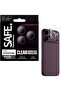 SAFE by PanzerGlass iPhone 18 Pro/Pro Max HOOPS Camera Lens Protectors | Individual Tempered Glass Rings, Scratch & Shock Protection, Aluminum Frames, Integrated Applicator, Easy Install - Clear - 4